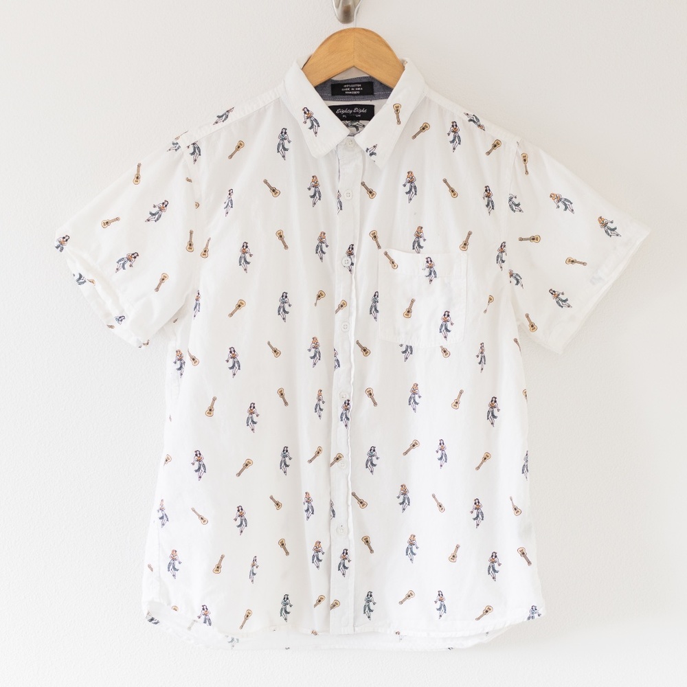 Eighty Eight Platinum Vintage Beach Party Shirt Medium